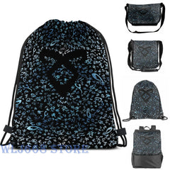 Funny Graphic Print Shoulder Bag Shadowhunters Rune Texture