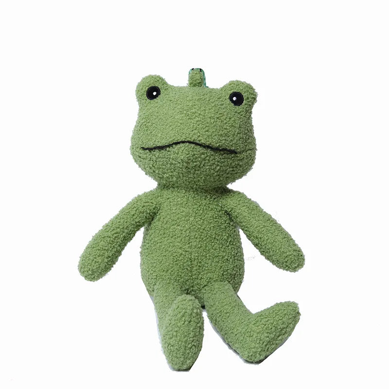 Cartoon Frog Messenger Bag Plush Doll Student Girl Shoulder Bags Handbags