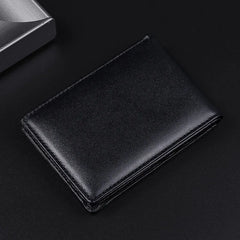 RFID Blocking Mini Leather Slim Male Purse