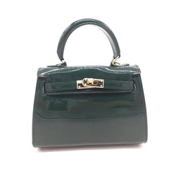 GREEN WOMEN Girls PVC Candy Colors TOTE Bag Silicon Tote Beach bag