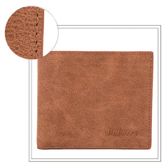 RFID PU Leather Change Bag Men Wallet Version Men's Short Wallet Pu Wallet Purse