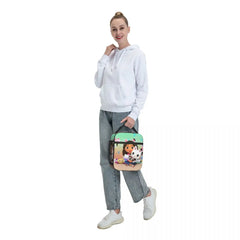 Gabby Cat Dollhouse Reusable Lunch Box Pandy Paws Thermal Cooler Insulated Bag