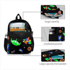 Galactic Hero Backpack Student School Laptop Travel Bag