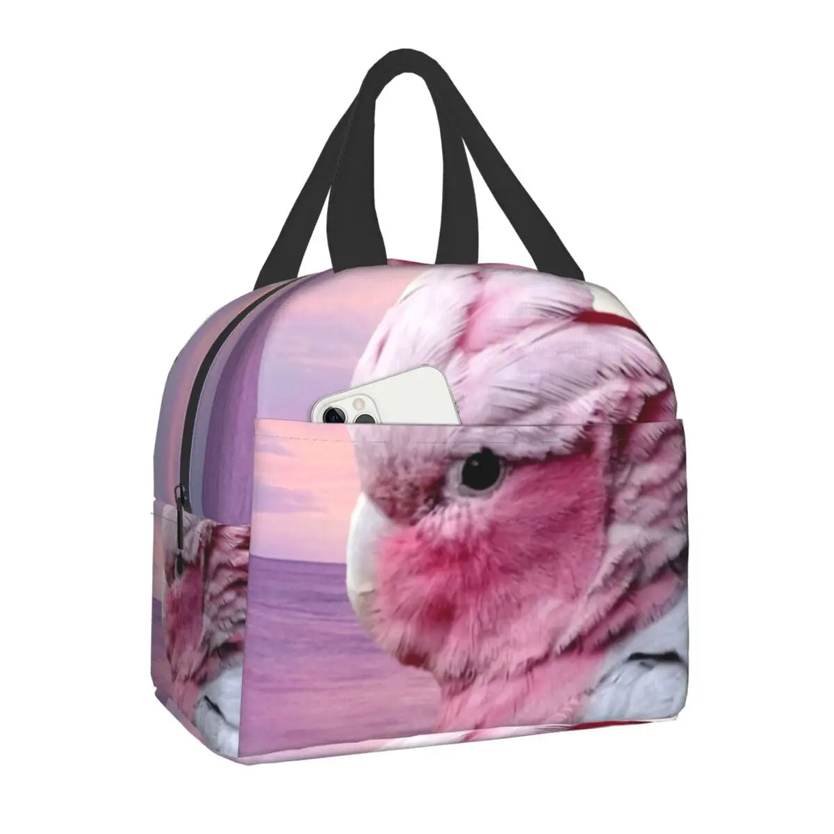 Galah Cockatoo Lunch Box Leakproof Pink Bird Parrot Thermal