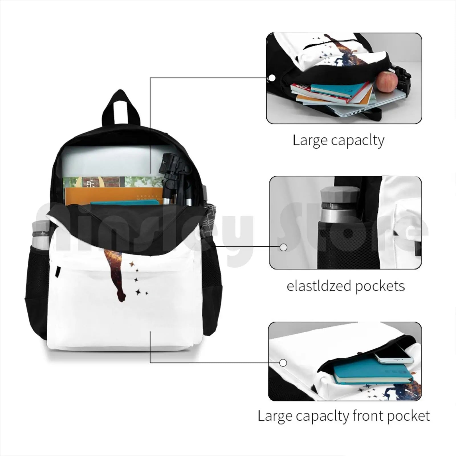 Kids Galaxy Fairy Outdoor Hiking Backpack