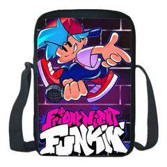 Friday Night Funkin Shoulder Bags Cartoon Messenger Bags Students Crossbody Bags