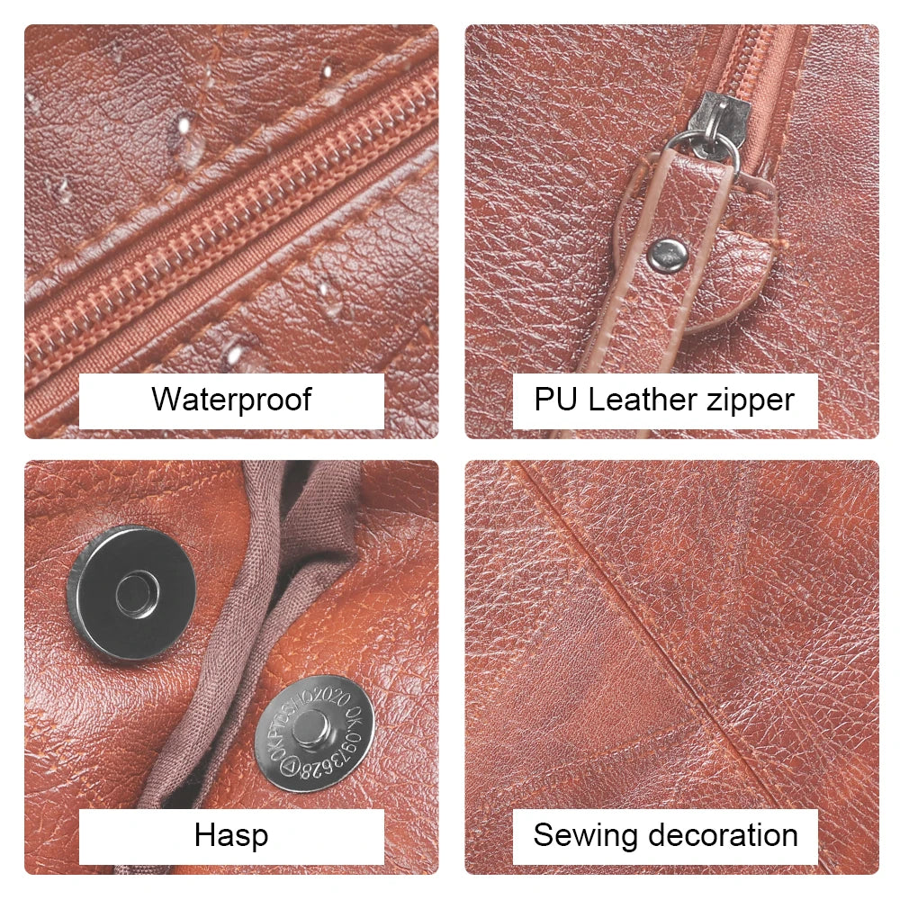 Geestock Top-Handle Bags Soft Leather Shoulder Bags Ladies Totes Bag