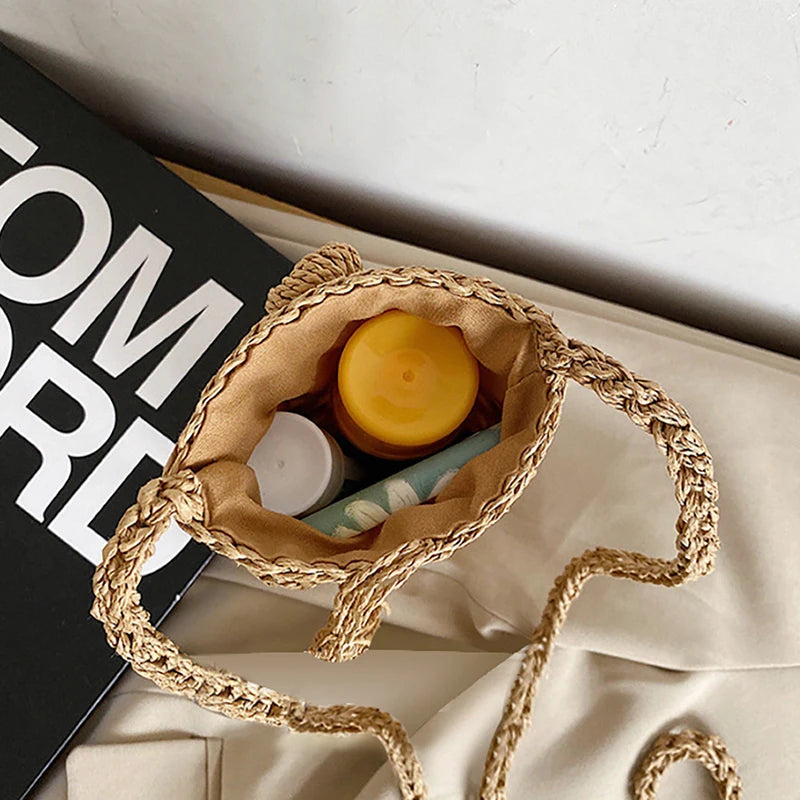 Geestock Beach Cell Phone Bag Summer Mini Shoulder Bag Vintage Female