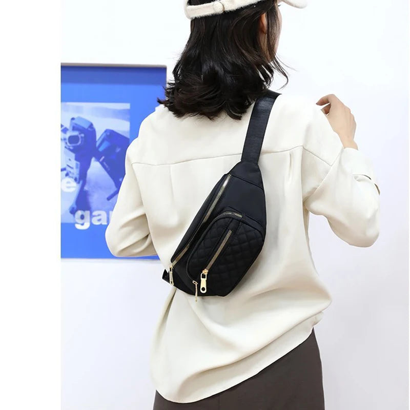 Geestock Waist Pack Bag Unisex Fanny Pack Hip Bum Bag for Outdoors