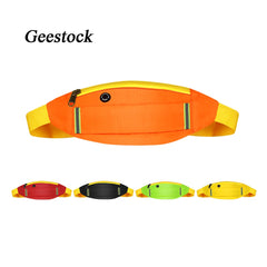 Geestock Reflective Running Fanny Pack for Women Men Phone Pouch Cycling