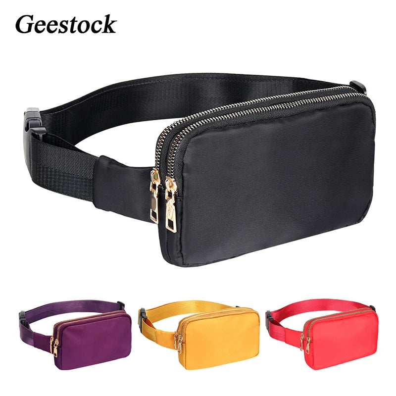 Geestock Waist Pack Bum Bag Fanny Pack for Hiking Running
