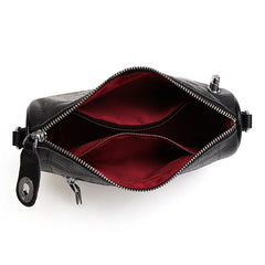 Stone Pattern Crossbody Bag Cow Leather Shoulder Bag Women Real Leather Handbags