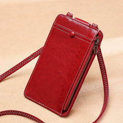 Women's Mini Leather Shoulder Messenger Bag