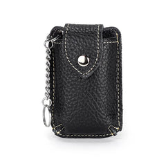Men's Leather Car Key Wallet Key Holder Organizer Key Case Bag