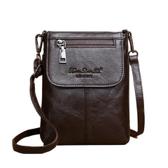 Leather Crossbody Bags for Women Handbag Ladies Shopping Shoulder Bag