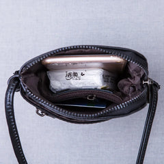 Leather Crossbody Bag Women Handbag Shoulder Party Purse Chain Pouch
