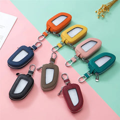 Leather Key Wallets Men Car Key Holders Cowhide Multifunction