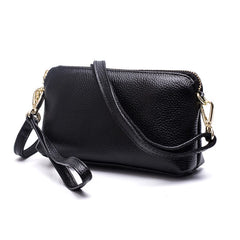Leather Lady Clutch Bag Shoulder Crossbody Bags For Women Messenger Purse