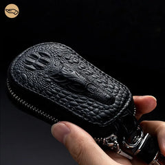 Leather Key Bag Keychain Holder for Car Keys