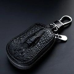 Leather Key Bag Keychain Holder for Car Keys