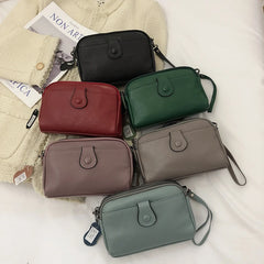 Leather Clutches Wallets Women Crossbody Bags Small Shoulder Bag