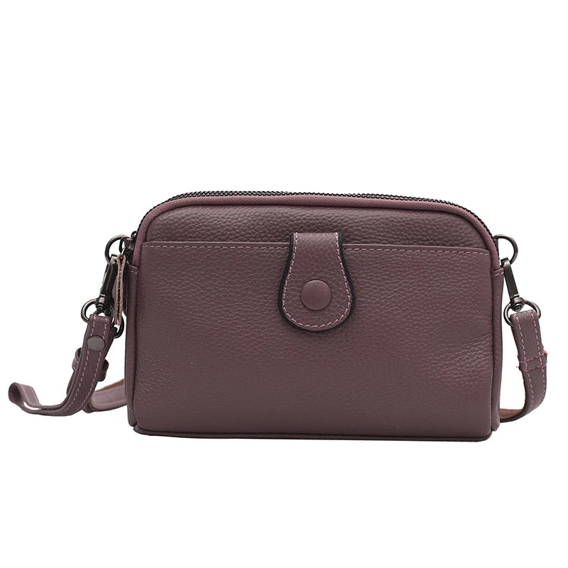 Leather Clutches Wallets Women Crossbody Bags Small Shoulder Bag