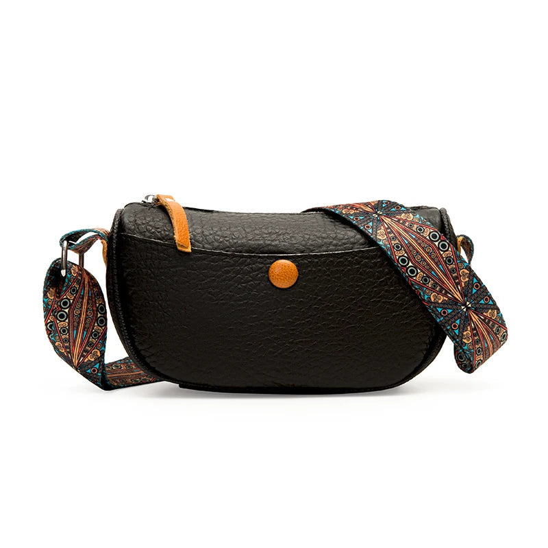 Real Cowhide Women's Messenger Bag Crossbody Small Shoulder Bag