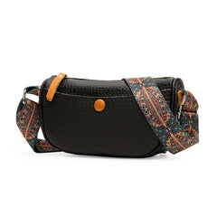 Real Cowhide Women's Messenger Bag Crossbody Small Shoulder Bag
