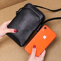 Small Leather Shoulder Bag Crossbody Purse for Women