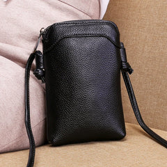 Small Leather Shoulder Bag Crossbody Purse for Women