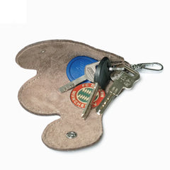 Leather Key Holder Key Wallet Key Pouch Keychain Housekeeper Key Chain Wallet