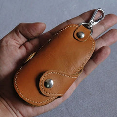 Leather Key Holder Key Wallet Key Pouch Keychain Housekeeper Key Chain Wallet