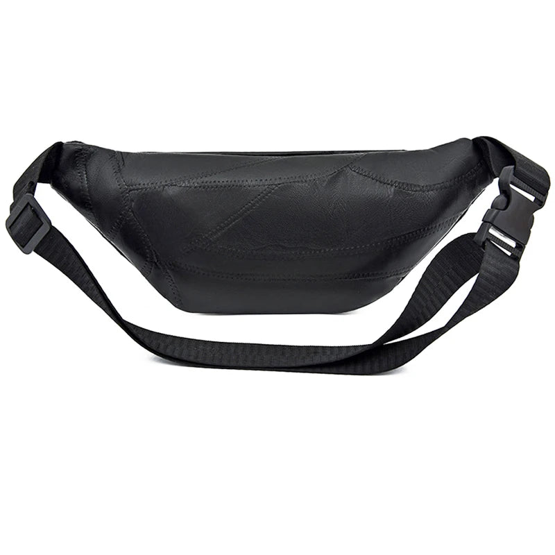 Leather Women Waist Bag Fanny Pack Money Pouch Shoulder Travel Chest bag