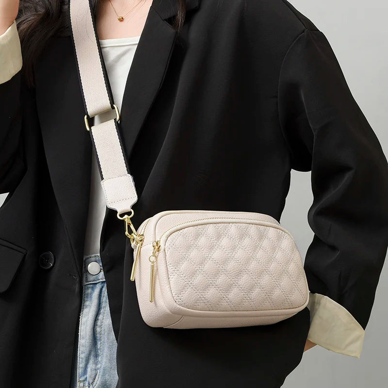 Leather Women's Bag Shoulder Bag Cowhide Crossbody Bag Handbag
