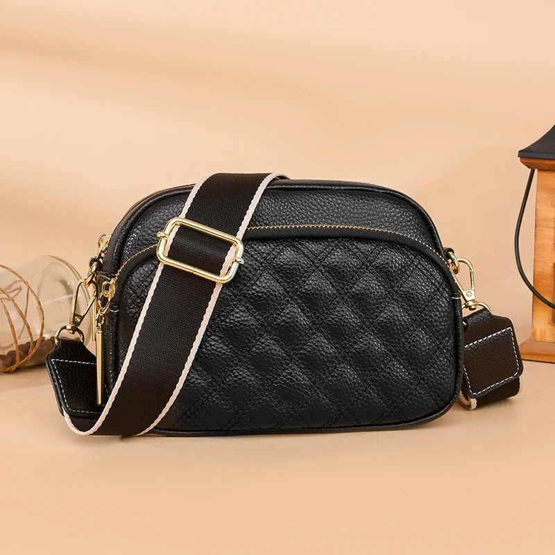 Leather Women's Bag Shoulder Bag Cowhide Crossbody Bag Handbag