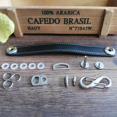 Leather Key Wallets Smart Key Holder Collector Housekeeper Key Organizer