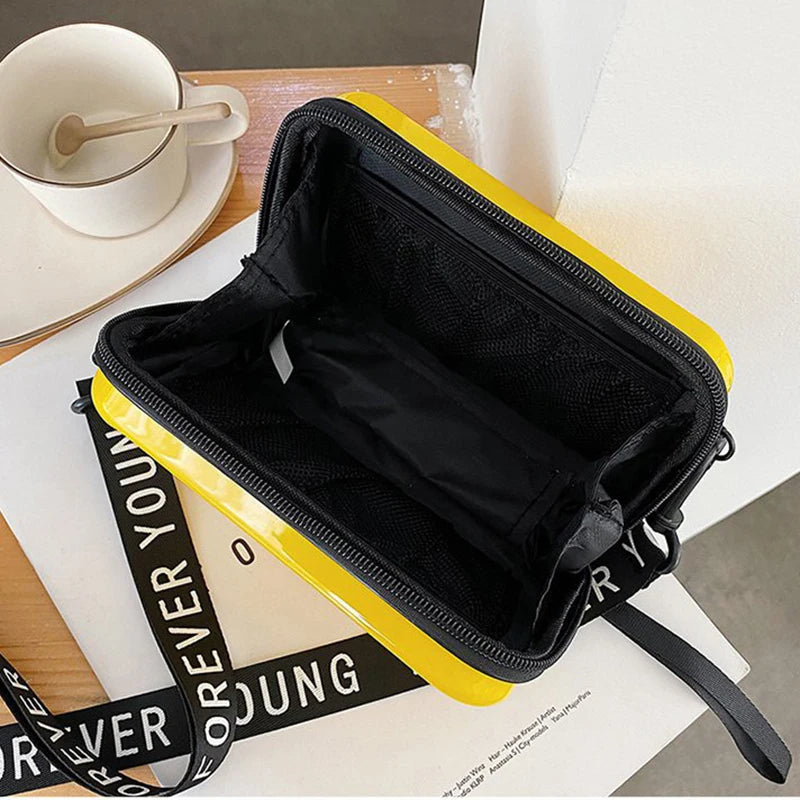 Geometric Hard Box Women Bag High Plastic Handbag Ladies Crossbody Messenger