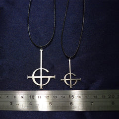 Ghost bc Nameless Ghoul Necklace Pendant Grucifix Patch Jewelry