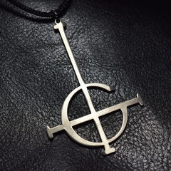 Ghost bc Nameless Ghoul Necklace Pendant Grucifix Patch Jewelry