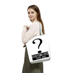 Animal Print Tote Shoulder Bag for Women - Reusable Shopping Handbag