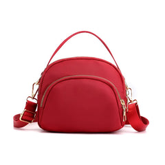 Girl Pure Shoulder Bag Women's Portable Canvas Bag Ladies Handbag