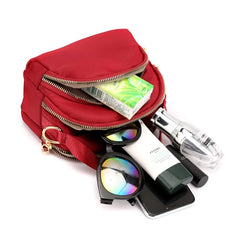 Girl Pure Shoulder Bag Women's Portable Canvas Bag Ladies Handbag