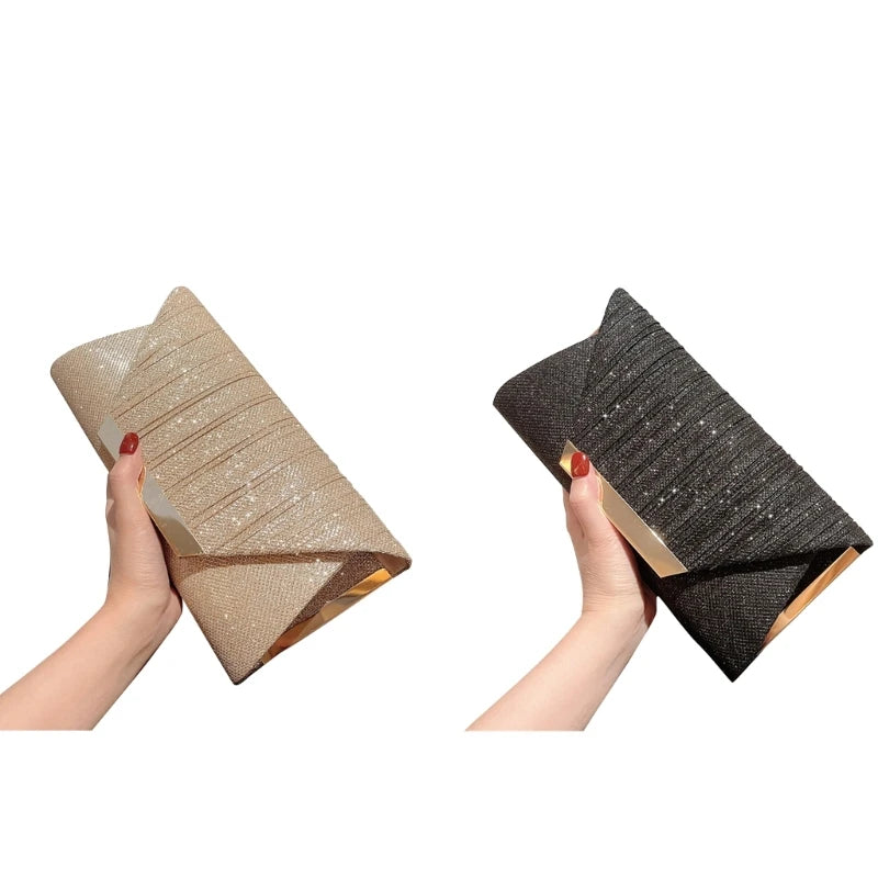 Girl Shoulder Bag Mini Handbag Evening Bag Banquet Glitter Wedding Clutches