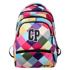 Green Female Backpack for College Student Women Travel Lady Laptop Bag