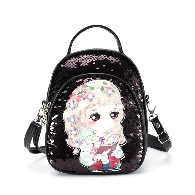 Girls Mini Backpacks Shoulder Bag Travel Nursery Bag
