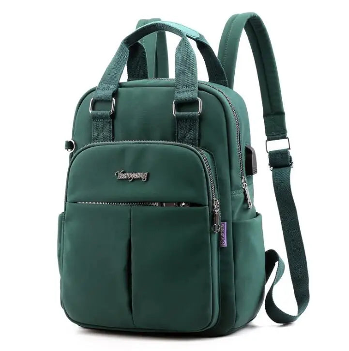 USB Charging Laptop Backpack Teenage School Bag Girls Boys Travel Backpack