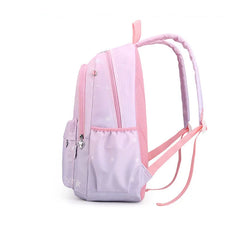 Girls Pink School Bags Large Capacity Kids Orthopedic Backpack 3-6