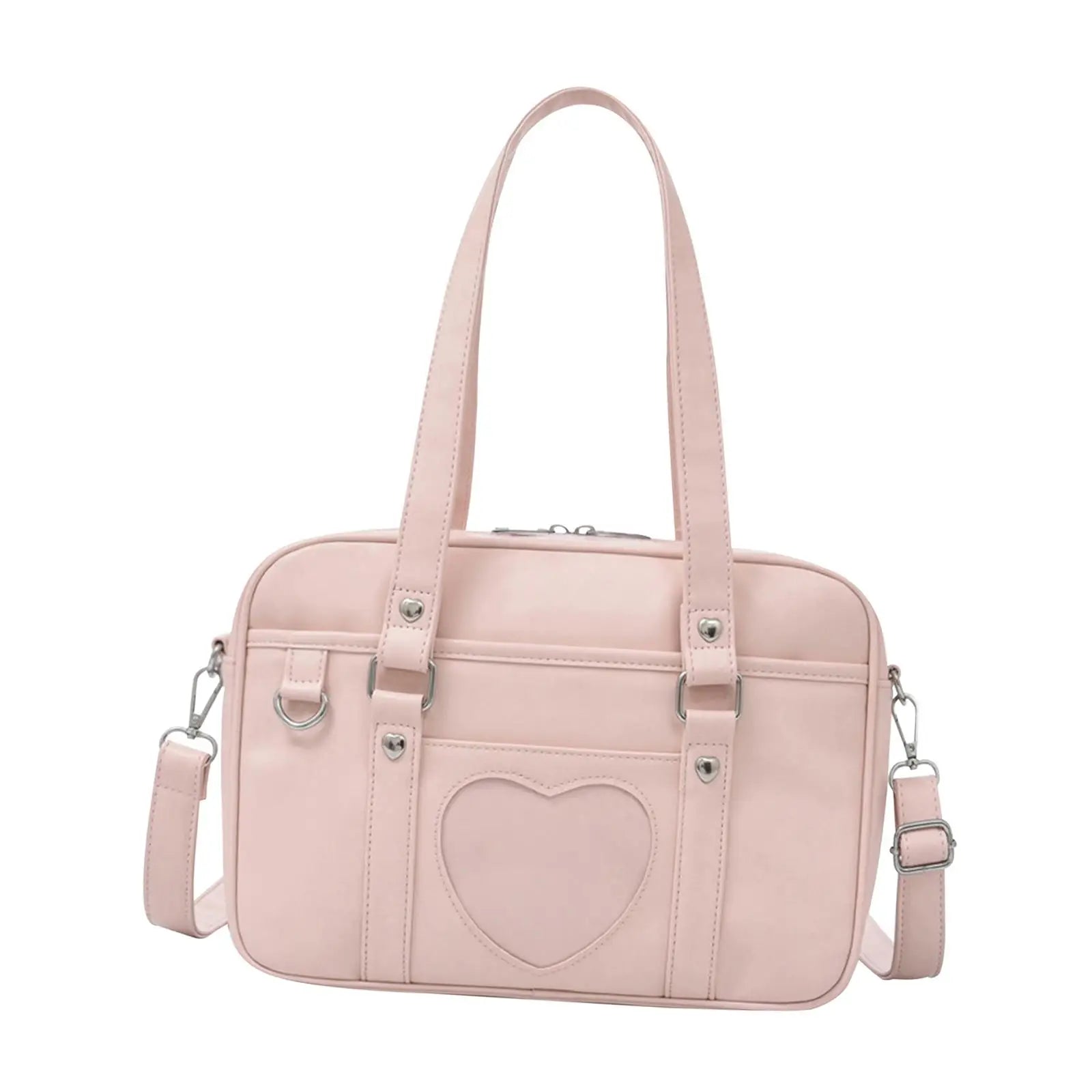 Girls Work Gym Sports Bag 13x8.7x4inch PU Stitching Sturdy