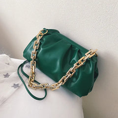 Chain Cloud Bag Dumpling Crossbody Handbag