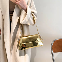 Bling Leather Handbags For Women Shoulder Bag